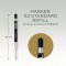 Parker recharges pour stylo gel | pointe moyenne (0,7 mm) | encre noire QUINK | lot de 2