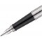 Parker Jotter stylo plume | acier inoxydable avec attributs chromes | pointe moyenne | encre bleue | coffret cadeau