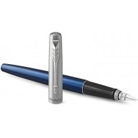 Parker Jotter stylo plume | bleu roi | pointe moyenne | encre bleue | coffret cadeau