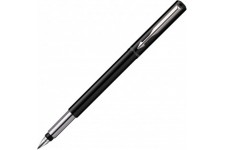 Parker Vector stylo plume | noir | pointe fine | encre bleue | emballage blister