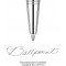 Parker Stylo-bille Jotter acier inoxydable avec attributs chromes + +Quink 2 Recharges Encre Noire Stylo Bille Pointe Moyenne