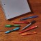 Paper Mate FlexGrip stylos gel | 0,7 mm | Encre noire | Lot de 4