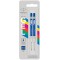 Parker Jotter Originals recharges pour stylo a  encre gel | Recharges d'encre gel bleu | pointe moyenne (0,7 mm) | lot de 2