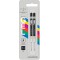 Parker Jotter Originals recharges pour stylo a  encre gel | Recharges d'encre gel noir | pointe moyenne (0,7 mm) | lot de 2