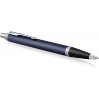 Parker IM stylo bille | bleu mat | pointe moyenne| encre bleu | coffret cadeau