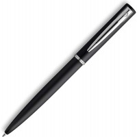 Waterman Allure stylo bille | Laque Noire Matte | pointe moyenne | Encre Bleue | coffret cadeau