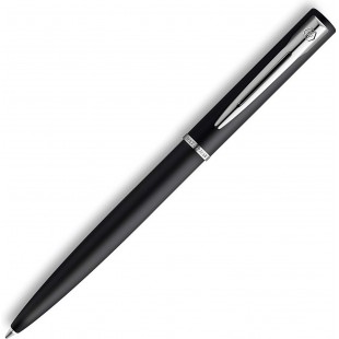 Waterman Allure stylo bille | Laque Noire Matte | pointe moyenne | Encre Bleue | coffret cadeau