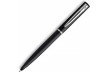 Waterman Allure stylo bille | Laque Noire Matte | pointe moyenne | Encre Bleue | coffret cadeau