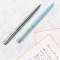 Waterman Allure stylo bille | Chrome | pointe moyenne | Encre Bleue | coffret cadeau