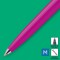 Parker Jotter Originals stylo bille | finition magenta classique | pointe moyenne | encre bleu