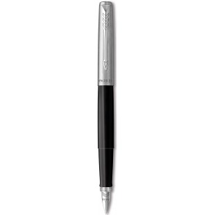 Parker Jotter Originals stylo plume | finition noire classique | pointe moyenne | encre bleue