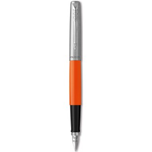 Parker Jotter Originals stylo plume | finition orange classique | pointe moyenne | encre bleue