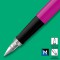 Parker Jotter Originals stylo plume | finition magenta classique | pointe moyenne | encre bleue