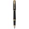 Parker Urban 1931593 Stylo plume Finition Noir estompee avec Attributs Dores