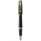 Parker Urban 1931593 Stylo plume Finition Noir estompee avec Attributs Dores