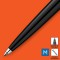 Parker Jotter Originals stylo bille | finition noir classique | pointe moyenne | encre bleu