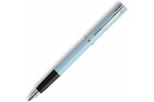 Waterman 2105222 Allure Stylo Plume | Vernis Mat | Plume Fine | Coffret Cadeau | Bleu Bebe