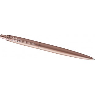 Stylo bille Parker Jotter XL | or rose mat monochrome | pointe moyenne | encre bleue | coffret cadeau