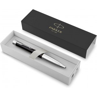 Parker Urban 1931593 Stylo plume Finition Noir estompee avec Attributs Dores