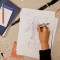 Parker Jotter Originals Stylos bille | Collection Glam Rock | Bleu azur et vermillon | Encre bleue | Lot de 2