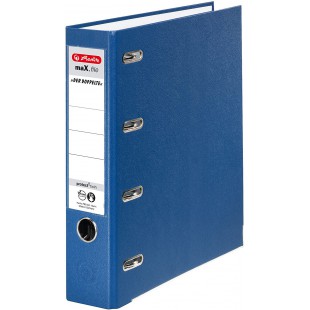 10842276 Classeur 4 anneaux maX.file protect A4 en carton FSC (Bleu) (Import Allemagne)