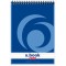 00110510 bloc-notes 50 feuilles Bleu A5 - Blocs-notes (50 feuilles, Bleu, A5, 60 g/m², Papier ligne, Reliure spiralee)