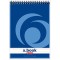 Bloc-notes a spirale x.book A7 50 pages 70g ligne Blanc