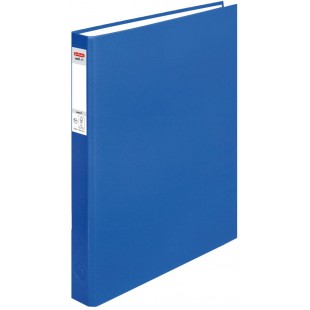 5304043 Classeur a  4 Anneaux en couverture cartonnee format A4 diametre 14 mm Bleu