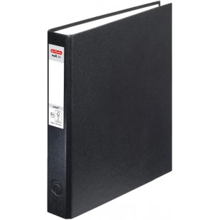 Classeur A5 Max.file Protect - 1 mecanisme a 2 anneaux - Hauteur de remplissage : 25 mm - Bleu/noir