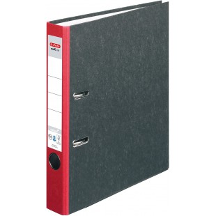 Lot de 25 : max. file nature Classeur A4 Rouge 5 cm