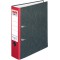 Lot de 20 : Classeur maX.file Nature - En carton - Couverture marbree - Bords renforces - Stable - A4-8 cm - Rouge