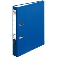Classeur A4 5450309 maX.file protect avec etiquettes de dos de 5 cm bleu