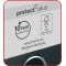 Lot de 10 : maX.file protect+ 10834729 Classeur A4 avec dos de 5cm et reliure integrale en film Rot