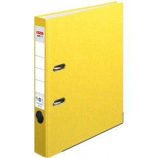 Lot de 25 : Ordner Classeur A4 max Nature Plus 5 cm Jaune