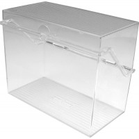 h6214602 Petit kartei pour 400 cartes, DIN A6, horizontal, transparent