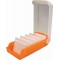 Boite a cartes de visite et a fiches A7 Beebox (Orange)