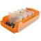 Boite a cartes de visite et a fiches A7 Beebox (Orange)