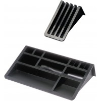 H6253795 Organiseur de bureau Butler 407 x 198 x 72 mm (Noir) (Import Allemagne)