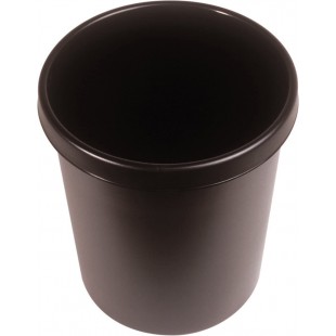 h6106175 grand corbeille a papier de 30 l (marron)