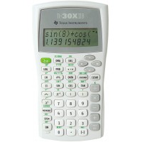 Texas Instruments Calculatrice TI30X-IIB 82 x 155 x 19 mm (Blanc) (Import Allemagne)