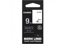 Casio Ruban 9mm pour KL2000/7000/8200 Noir/blanc