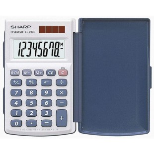 SHARP Calculatrice SHARP EL-243 S, Fonctionnement Solaire/Batterie