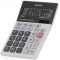 Sharp Calculatrice EL m711g, Pile/Solaire, 100 x 151.5 x 33 mm, Noir/Blanc ELM711GGY