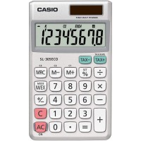 Casio SL-305ECO Calculatrice solaire Gris