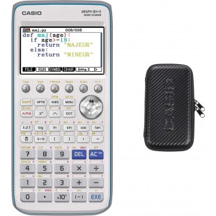 GRAPH90+E & Housse de Protection pour Calculatrice Technique Casio