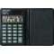 REBELL re de shc108 ecran LCD calculatrice a  8 chiffres, panneau solaire, racines et de Triple fonction memoire, etui de protec