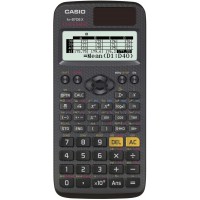 Casio ClassWiz FX-87DE X Calculatrice Scientifique avec 593 Fonctions, Fonction Code QR, ecran LCD Noir
