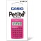 Casio Petite FX Calculatrice Scolaire 8 chiffres Rose LC-401LV-PK