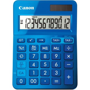 LS-123Calculatrice K-MBL EMEA DBL 12 Chiffres - Bleue