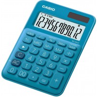 Casio MS 20UC BU Calculatrice de Bureau Bleu